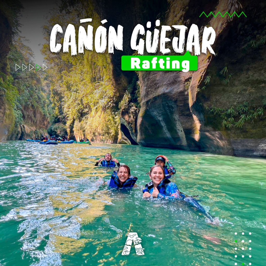 Triangular Raft Sas 01. CAÑÓN DEL RÍO GÜEJAR (RAFTING) - AVENTURANDO SAS